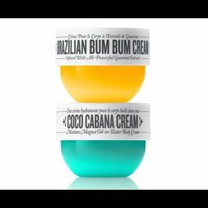 Never used! Sol de Janeiro - Brazilian Bum Bum + Coco Cabana Cream Duo